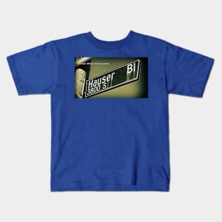 Hauser Boulevard, Los Angeles, California by Mistah Wilson Kids T-Shirt